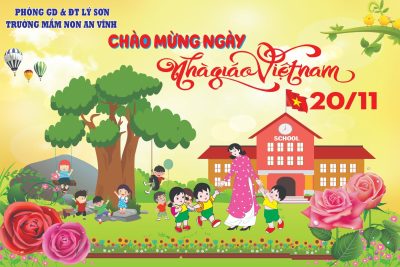 Trường MN An Vĩnh chào mừng 20/11